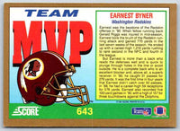 1991 Score Earnest Byner #643