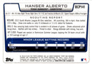 2012 Bowman Chrome Prospects Hanser Alberto