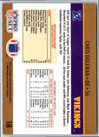 1990 Pro Set FACT Cincinnati Chris Doleman #18