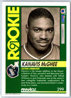 1991 Pinnacle Kanavis McGhee #299
