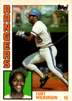 1984 Topps Traded Curt Wilkerson #127T