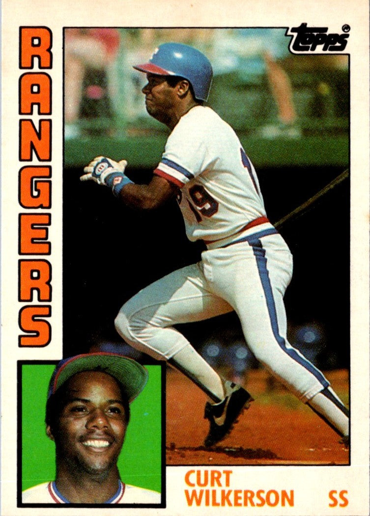 1984 Topps Traded Curt Wilkerson