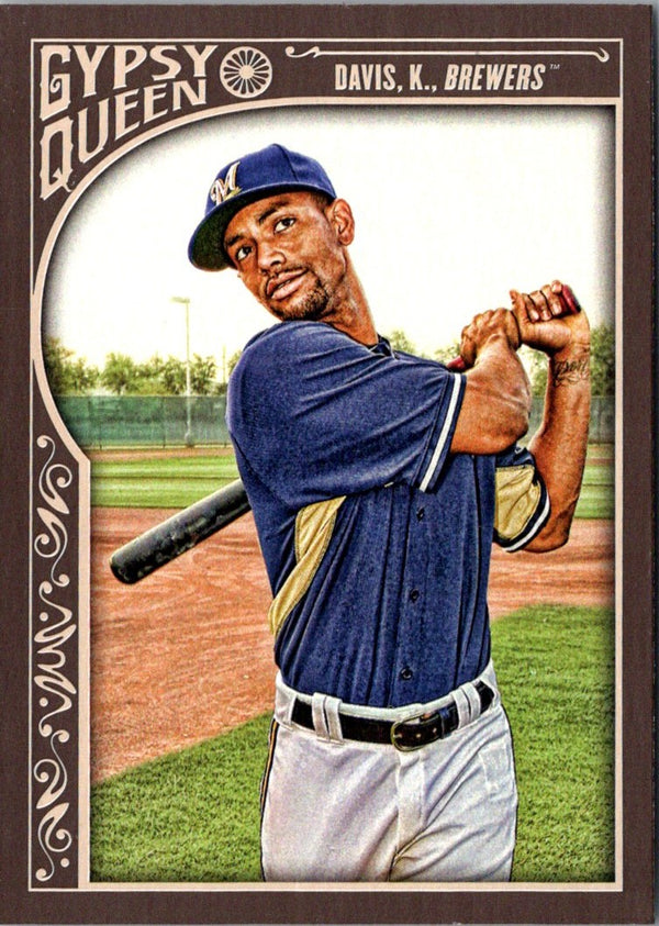 2015 Topps Gypsy Queen Khris Davis #275