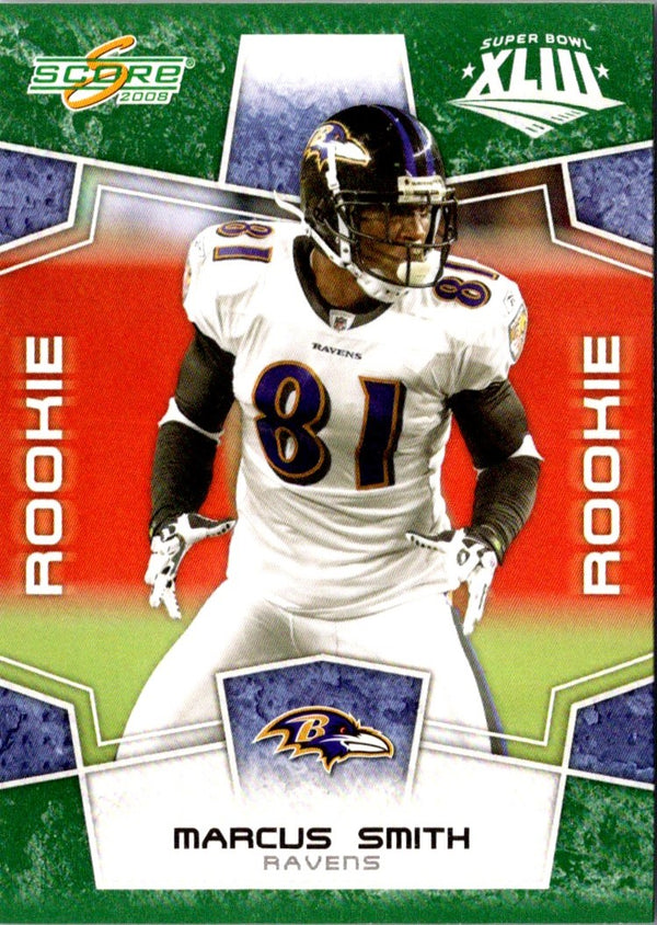 2008 Score Super Bowl XLIII Marcus Smith #398