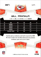 2008 Score Super Bowl XLIII Will Franklin #397