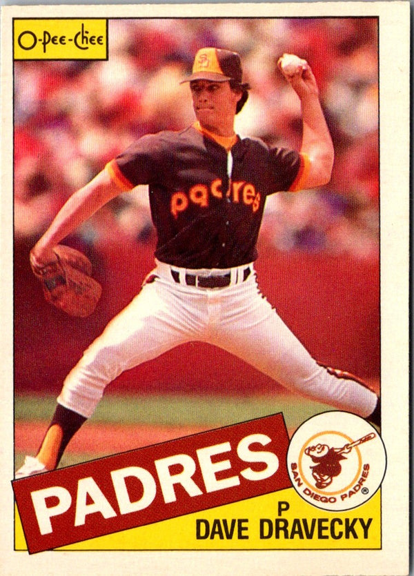 1985 O-Pee-Chee Dave Dravecky #32