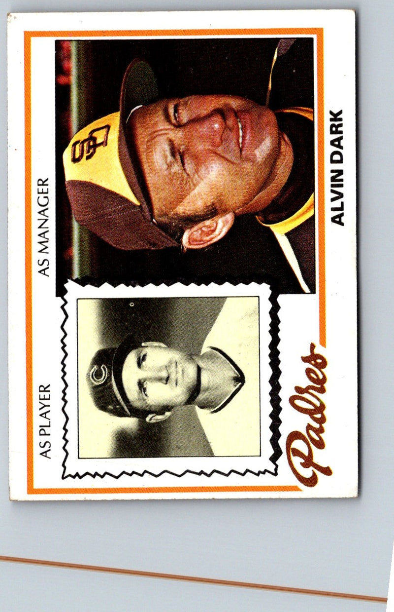 1978 Topps Alvin Dark