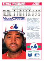 1988 Score Young Superstars II Floyd Youmans #16