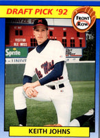 1992 Front Row Draft Picks Keith Johns #52