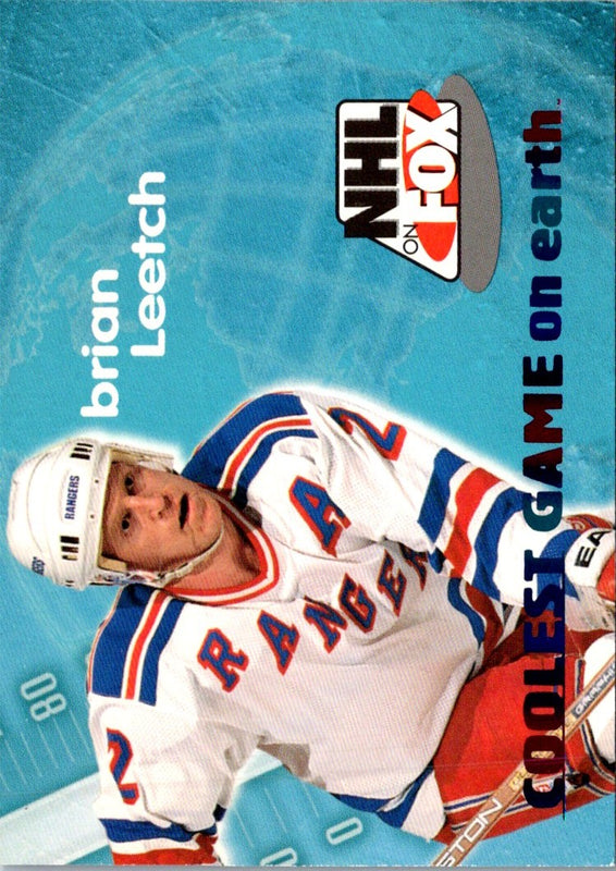 1997 Panini Stickers Brian Leetch #120