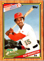 1989 Topps Senior League Ron Washington #44