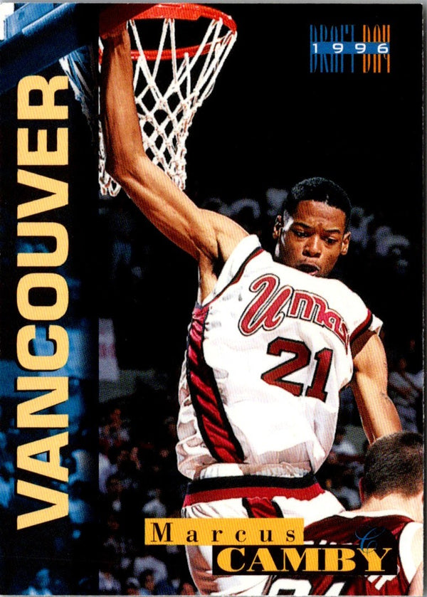 1996 Score Board Draft Day Marcus Camby #2B
