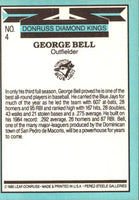 1986 Leaf George Bell #4