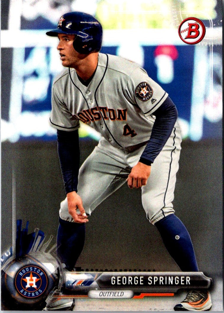 2017 Bowman Silver George Springer