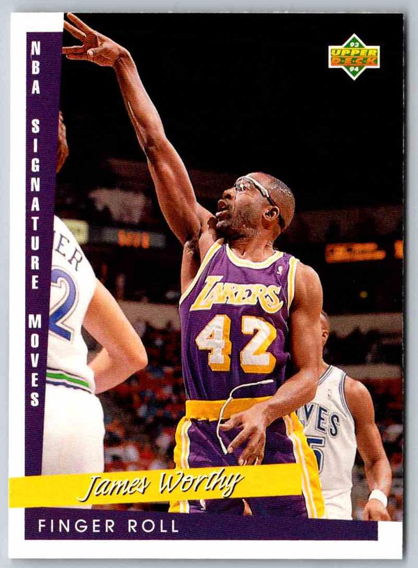 1993 Upper Deck James Worthy #250