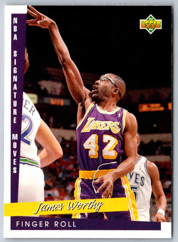 1993 Upper Deck James Worthy #250