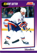 1991 Score American Brent Sutter
