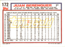 1992 Topps Juan Berenguer