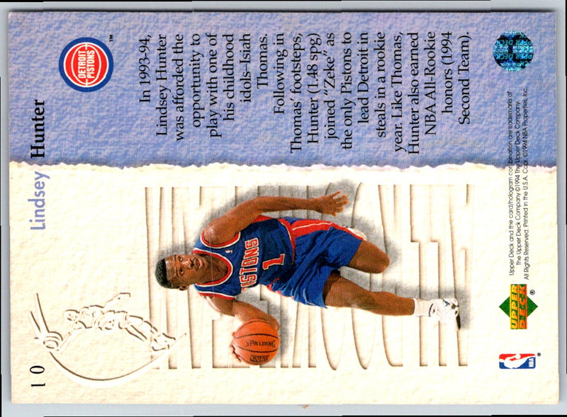 1994 Upper Deck Lindsey Hunter