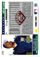 1994 Score Milwaukee Brewers #324