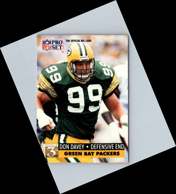 1991 Pro Set Don Davey #796