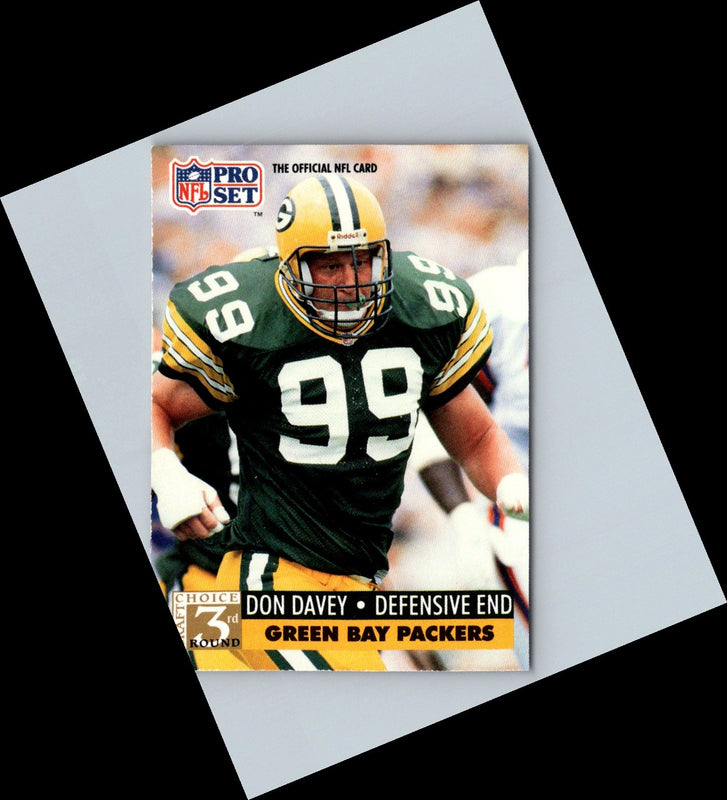 1991 Pro Set Don Davey #796