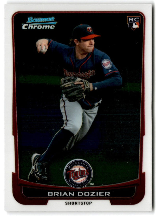 2012 Bowman Draft Picks & Prospects Chrome Brian Dozier #39