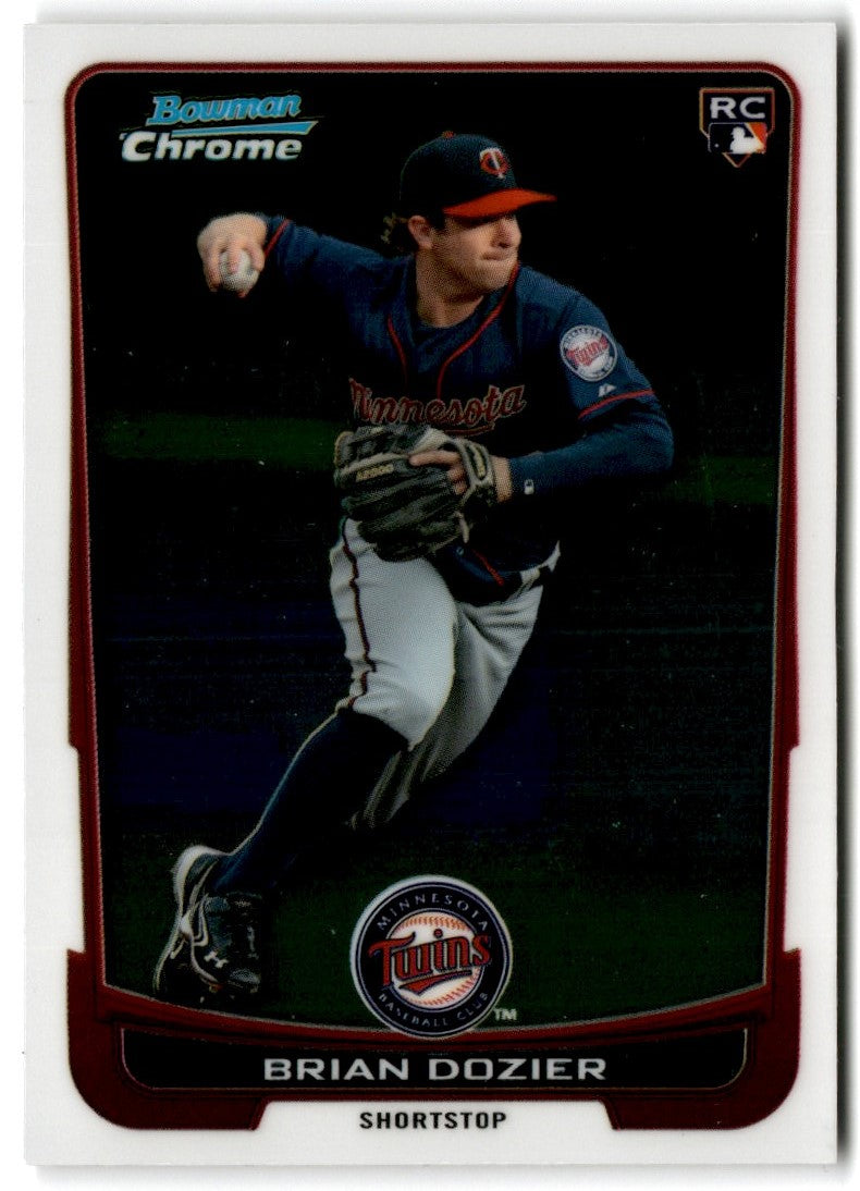 2012 Bowman Draft Picks & Prospects Chrome Brian Dozier