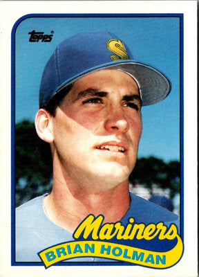 1989 Topps Traded Brian Holman #51T Rookie