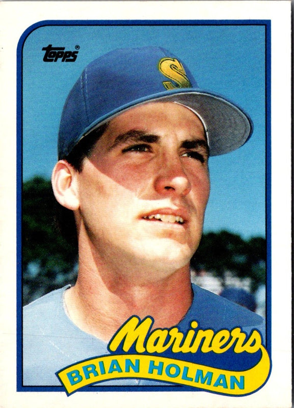 1989 Topps Traded Brian Holman #51T Rookie