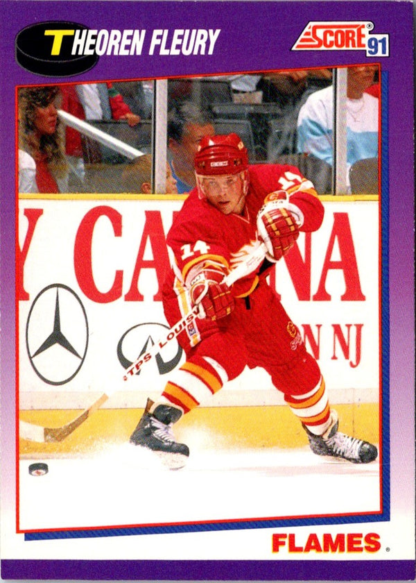 1991 Score American Theoren Fleury #226