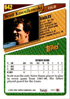 1993 Topps Scott Kowalkowski #642 Rookie