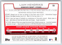 2012 Bowman Liam Hendriks #19