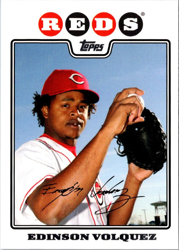 2008 Topps Edinson Volquez #408