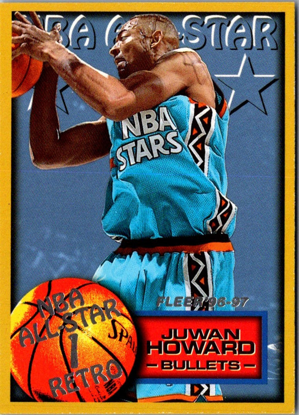 1996 Fleer Juwan Howard #297