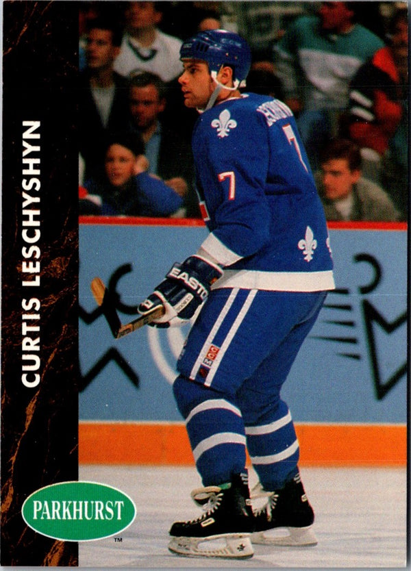 1991 Parkhurst French Curtis Leschyshyn #367