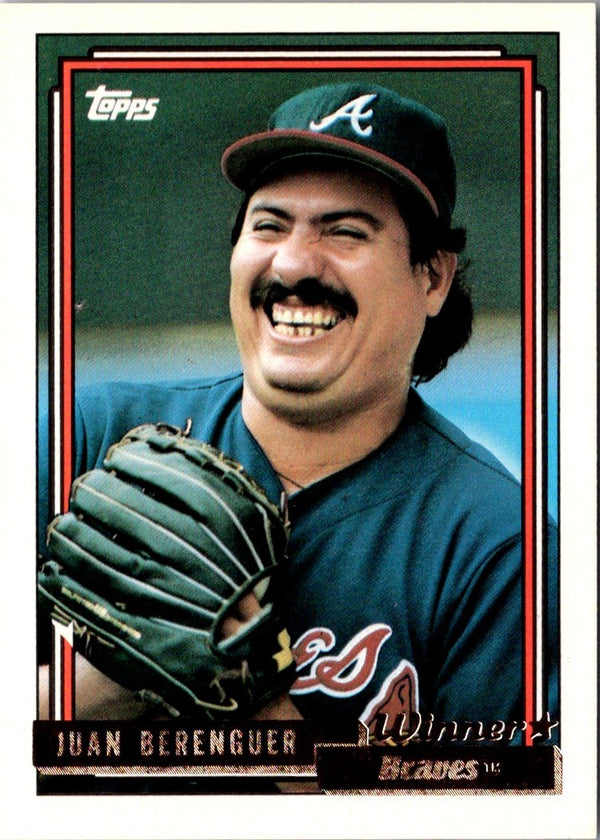 1992 Topps Juan Berenguer #172