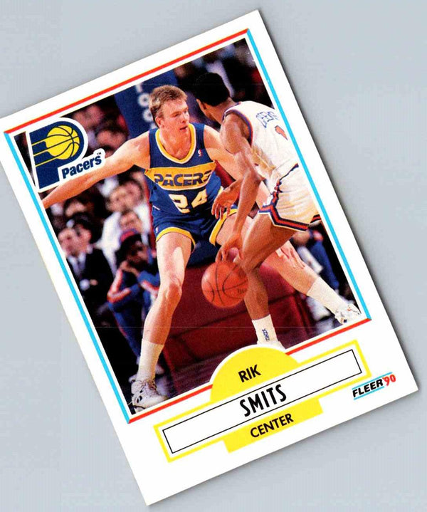 1990 Fleer Rik Smits #82