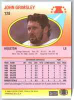1990 Fleer John Grimsley #128