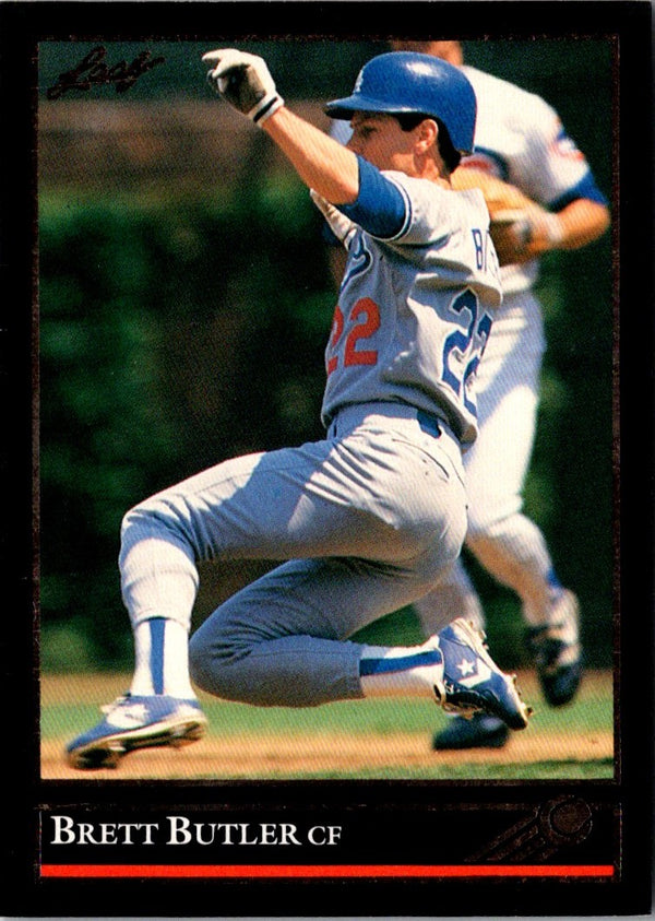 1992 Leaf Black Gold Brett Butler #186