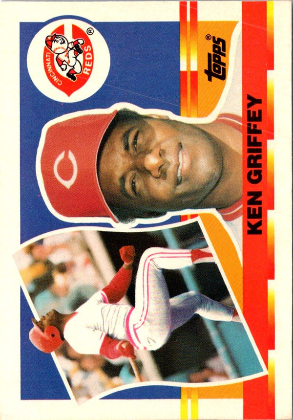 1990 Topps Big Ken Griffey #100