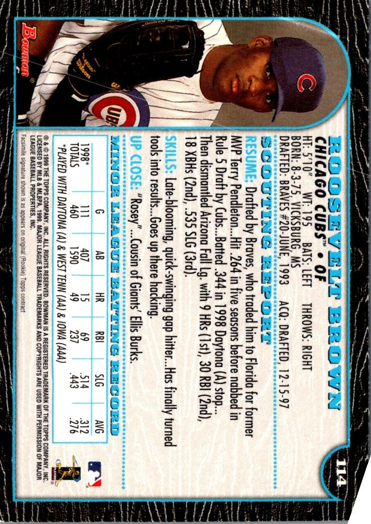 1999 Bowman Roosevelt Brown