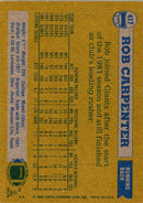 1982 Topps Rob Carpenter