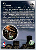 1995 Upper Deck Dee Brown #476