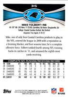 2012 Topps Mike Tolbert #315
