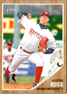 2011 Topps Heritage Minor League Austin Ross #87