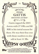 2016 Topps Gypsy Queen Evan Gattis