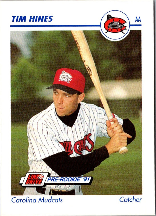 1991 Line Drive AA Tim Hines #110