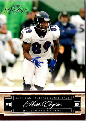 2007 Playoff Prestige Mark Clayton #12
