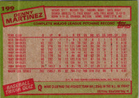 1985 Topps Denny Martinez #199